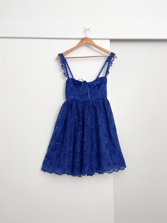 Anthropologie Dresses & Skirts - NWT Anthropologie Ruffle Lace Corset Mini Dress Size XXS